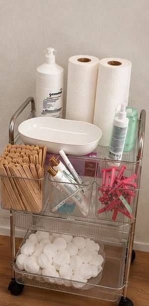 Hygienisch vorbereitete Einwegmaterialien